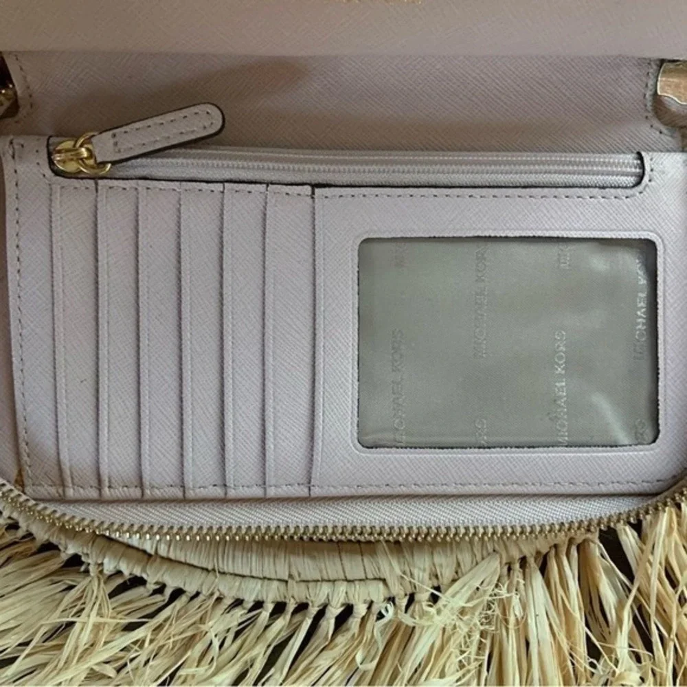 MICHAEL KORS Jet Set Travel Large Flat Multifunctional Phone Case Leather Wallet